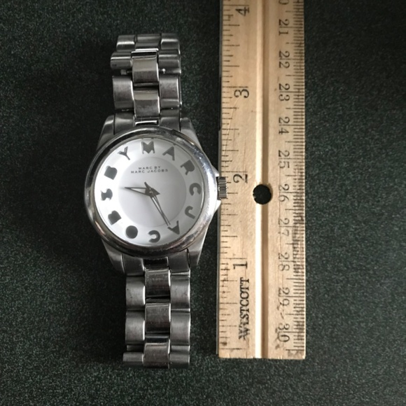 Marc by Marc Jacobs Silver Stainless Steel White Dial Women’s Watch MBM 3110 main image 4
